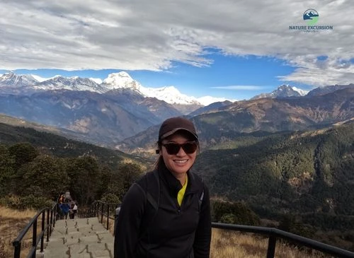 Ghorepani to poon hill distance