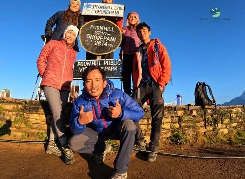 Pokhara to poon hill distance