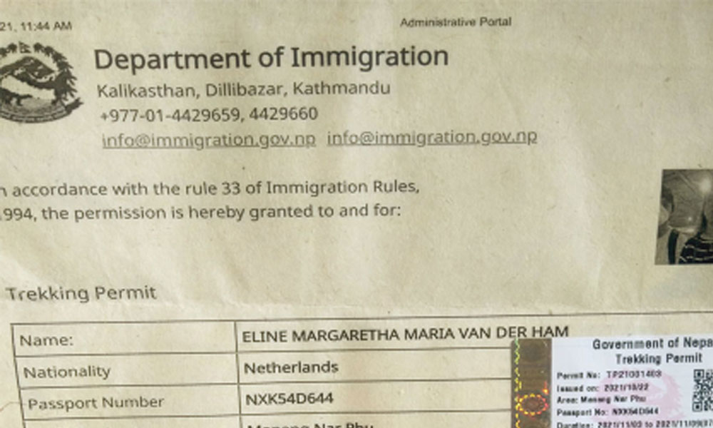 Nar Valley Trek Permit and Its Fee