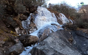 Frozen Waterfall