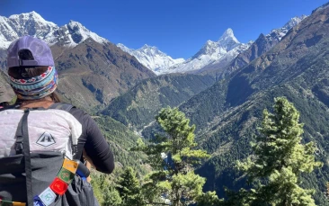 A stunning scene on the way