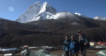 Mt. Ama Dablam from Dingboche