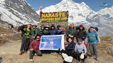 Everyone completed the trip