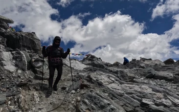 Descending down