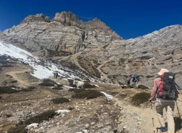 Close to High Camp