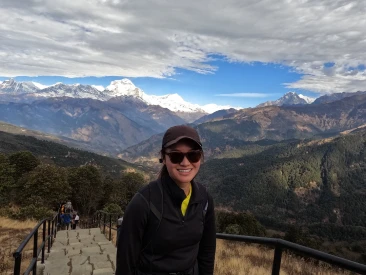 Dhaulagiri on Background