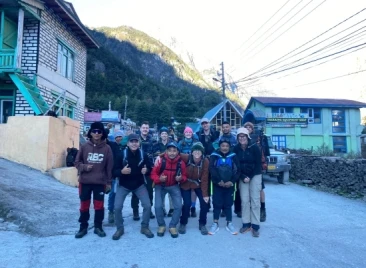 Group of trekkers