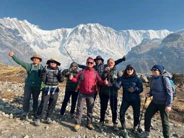 Group Picture at Annapurna Base Camp