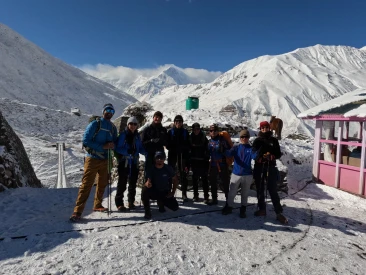 Group Picture at Leader Village