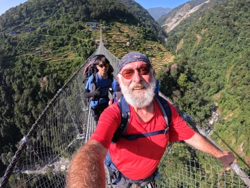 Jhinu Suspension Bridge
