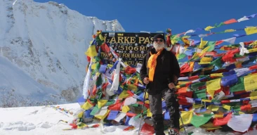 Larkya la pass