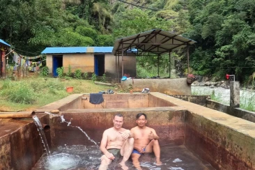 Natural Hot Spring at Jagat