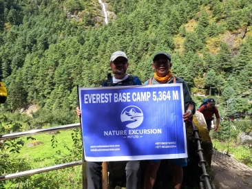 Nature Excursion Team at Everest