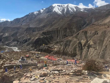 Phu Village from Monastery