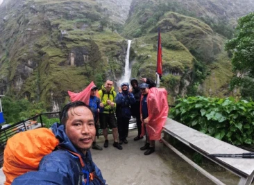 Raining at syange