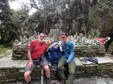 Resting Place at Ghorepani