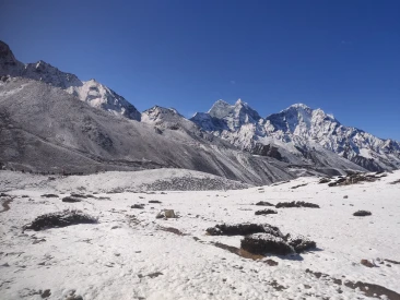 Snow Capped Mountains view