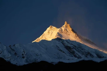 Sunrise at Mount Manaslu
