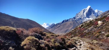 Trek Trail with view of everest