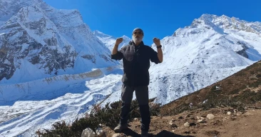 View of Manaslu