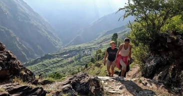 Walking from Chalish