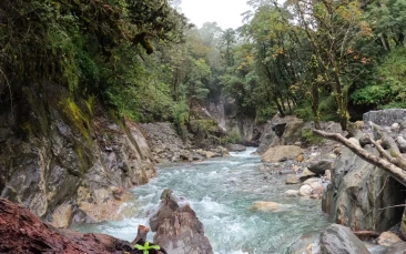 River on the way